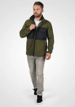 Indicode Jeans Fleece Jassen Fleece Jas Birch Heren Groen / Olijfgroen -Indicode Jeans Verkoop 2023 3d103788b1566d757cb98aef861af03b