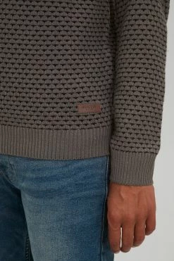 Indicode Jeans Crewneck Truien Trui Coppler Heren Grijs -Indicode Jeans Verkoop 2023 3d2a4cf49fa9b8aa76e2ccd9c49d93aa