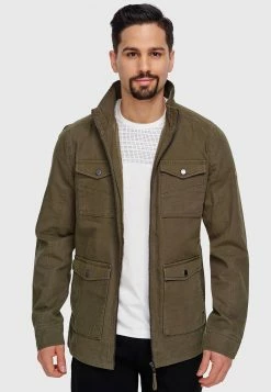 Indicode Jeans Tussenjassen Tussenjas Blackburn Heren Kaki -Indicode Jeans Verkoop 2023 3e81be767e3a2161fd2a658c91a52102