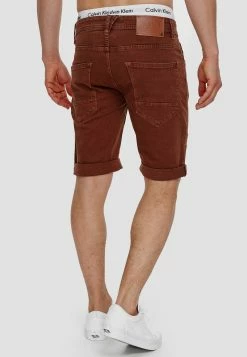 Indicode Jeans Denim Shorts Regular Jeans Page Heren Donkerrood -Indicode Jeans Verkoop 2023 3f438b77548683edd67c75648a4bb900