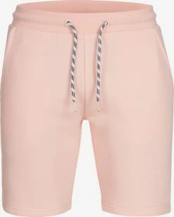 Indicode Jeans Sweat Shorts Regular Broek Yates Heren Pastelroze
