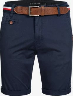 Indicode Jeans Chino Shorts Regular Chino Creel Heren Marine