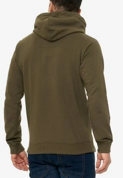 Indicode Jeans Sweatvesten Met Capuchon Sweatvest Braidwood Heren Kaki -Indicode Jeans Verkoop 2023 415a25f1eb297ebc14066088f7afcb5c