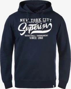 Indicode Jeans Hoodies Sweatshirt Galileri Heren Blauw