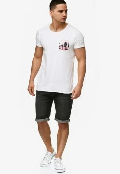 Indicode Jeans Denim Shorts Regular Jeans Caden Heren Zwart -Indicode Jeans Verkoop 2023 41897e30ced2f4eba72f31dcabb07f2e