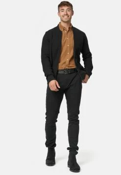 Indicode Jeans Vesten Gebreid Vest Marwan Heren Zwart -Indicode Jeans Verkoop 2023 4193ebda04f78ab73b3dcab510c190bb