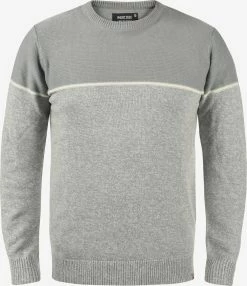 Indicode Jeans Crewneck Truien Trui Lynn Heren Grijs