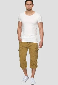 Indicode Jeans Cargo Shorts Regular Cargobroek Nicolas Heren Bruin -Indicode Jeans Verkoop 2023 443554e3263e57eac27ac50e72f1cb30