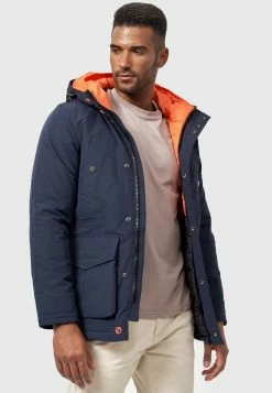 Indicode Jeans Parkas Winterparka Heren Navy -Indicode Jeans Verkoop 2023 446537f34b7a75cdee9c03ce04947dea