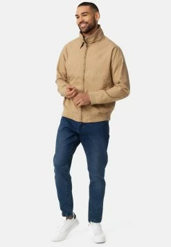 Indicode Jeans Tussenjassen Tussenjas Forty Heren Donkerbeige -Indicode Jeans Verkoop 2023 44c5d9c8b65b9e98a2cbd9df5b5c2d1c