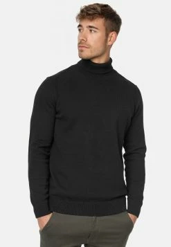 Indicode Jeans Coltruien Trui Heren Zwart -Indicode Jeans Verkoop 2023 4561fe0ae5329bee9fa05703fa72aaf4