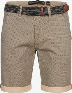 Indicode Jeans Shorts Regular Broek Estrada Heren Lichtgrijs