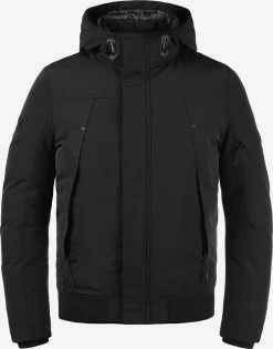 Indicode Jeans Winterjassen Winterjas Madot Heren Zwart