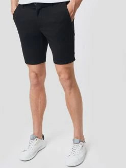 Indicode Jeans Shorts Slimfit Broek Aalborg Heren Zwart -Indicode Jeans Verkoop 2023 461f1f4678af9ebd89411a7b0bd703b0