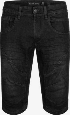 Indicode Jeans Denim Shorts Regular Jeans Leon Heren Zwart