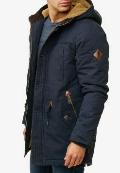 Indicode Jeans Parkas Winterparka Barge Heren Donkerblauw -Indicode Jeans Verkoop 2023 46e2d0461ee850c0ec176d8d390bf221