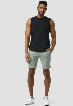 Indicode Jeans Sweat Shorts Regular Broek Yates Heren Pastelgroen -Indicode Jeans Verkoop 2023 4798ddd1a15e19a730a80d206e1219bd