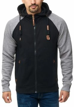 Indicode Jeans Sweatvesten Met Capuchon Sweatvest Arbutus Heren Zwart -Indicode Jeans Verkoop 2023 4820371b591157b8e18028201d271474