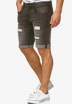 Indicode Jeans Denim Shorts Regular Jeans Caden Heren Grijs -Indicode Jeans Verkoop 2023 4873252568ff35b7d95ebb26780295a8