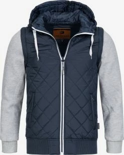 Indicode Jeans Tussenjassen Tussenjas Harry Heren Duifblauw