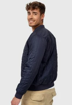 Indicode Jeans Tussenjassen Tussenjas Heren Donkerblauw -Indicode Jeans Verkoop 2023 49b308eb420bee721451d97124056cfd