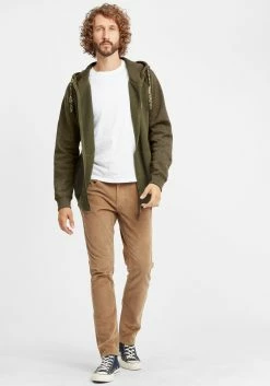 Indicode Jeans Sweatvesten Met Capuchon Sweatvest Terence Heren Groen / Olijfgroen -Indicode Jeans Verkoop 2023 49f543bfc94f334ffd45ea846619efc4