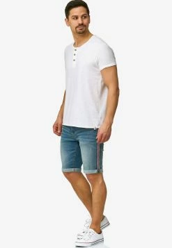 Indicode Jeans Denim Shorts Slimfit Jeans Fife Heren Blauw -Indicode Jeans Verkoop 2023 4a042e65af61a2aa7094ddb389c0a30e