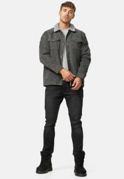 Indicode Jeans Tussenjassen Tussenjas Tonni Heren Grijs -Indicode Jeans Verkoop 2023 4a3c82d4498d49ddc765cee5b833744c