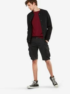 Indicode Jeans Cargo Shorts Regular Cargobroek Monroe Heren Zwart -Indicode Jeans Verkoop 2023 4a9ce507e4e8ae723feb70aee1afccc2