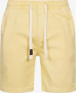 Indicode Jeans Shorts Regular Broek Kendari Heren Geel