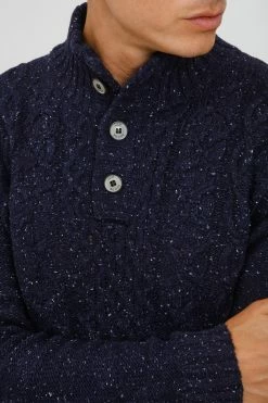 Indicode Jeans Coltruien Trui Benat Heren Navy -Indicode Jeans Verkoop 2023 4b492c65911c88c55029295dd14e8492