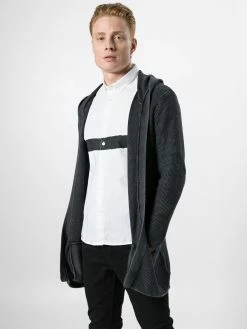 Indicode Jeans Vesten Gebreid Vest Graham Heren Zwart -Indicode Jeans Verkoop 2023 4b4ddc0426f7d6a03b78761c4fa512e1