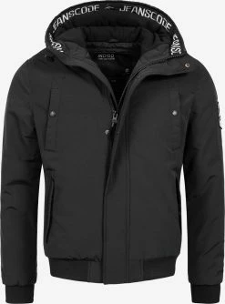 Indicode Jeans Winterjassen Winterjas Albany Heren Zwart