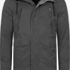 Indicode Jeans Parkas Winterparka Loaf Heren Donkergrijs -Indicode Jeans Verkoop 2023 4c1c9a889234949019c04998dd92127f