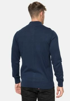 Indicode Jeans Vesten Gebreid Vest Lau Heren Navy -Indicode Jeans Verkoop 2023 4d0d1af629d09e18dfbb618d06525154