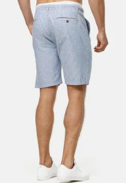 Indicode Jeans Shorts Regular Broek Heren Lichtblauw -Indicode Jeans Verkoop 2023 4eca8a9031f4b88fb182b0d0e1238bb4