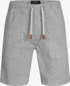 Indicode Jeans Shorts Regular Broek Stoufville Heren Lichtgrijs