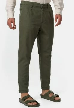 Indicode Jeans Chinos Regular Chino Cunningham Heren Donkergroen -Indicode Jeans Verkoop 2023 50219fa4ac5c260f5e279bd7b5352307