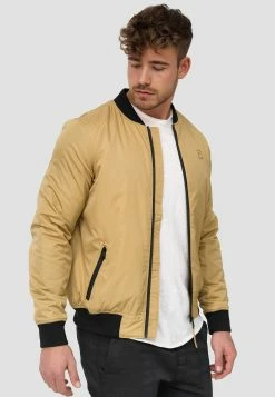 Indicode Jeans Tussenjassen Tussenjas Cormick Heren Geel -Indicode Jeans Verkoop 2023 516cb91d3e4565802240f132624877da