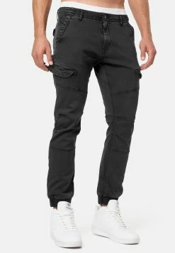 Indicode Jeans Cargobroeken Regular Cargobroek Heren Zwart -Indicode Jeans Verkoop 2023 518d6779628d4dc9f4dea59cdaf78db2