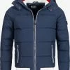 Indicode Jeans Winterjassen Winterjas Marlon Heren Navy -Indicode Jeans Verkoop 2023 524ab8eff295bc8458f4a6090fd2363c
