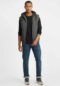 Indicode Jeans Bodywarmers Bodywarmer Lecter Heren Grijs / Donkergrijs -Indicode Jeans Verkoop 2023 527b77527207b42e0eb7bfff4571ff73