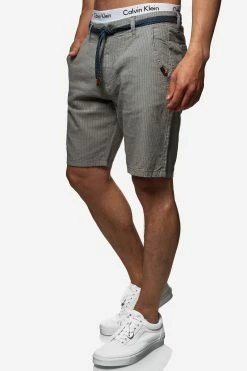 Indicode Jeans Chino Shorts Regular Chino Heren Grijs -Indicode Jeans Verkoop 2023 527da09777afe8eea564ed26b57d6aaf