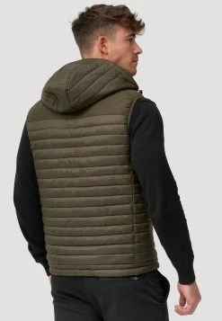 Indicode Jeans Bodywarmers Bodywarmer Leach Heren Groen -Indicode Jeans Verkoop 2023 52e197ed1ec2b10b5a037b0722f69d0f