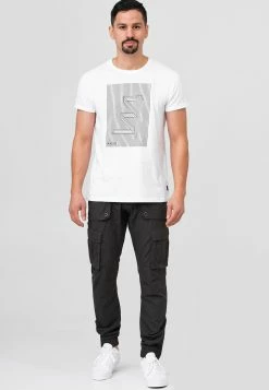 Indicode Jeans Cargobroeken Regular Cargobroek Leonard Heren Grijs -Indicode Jeans Verkoop 2023 53101d131c906391af630f01b17de014