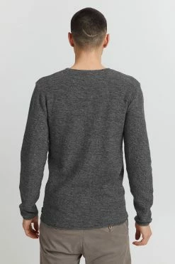 Indicode Jeans Crewneck Truien Trui Corto Heren Grijs -Indicode Jeans Verkoop 2023 538a667ea620459a1e42756d1ec410c9