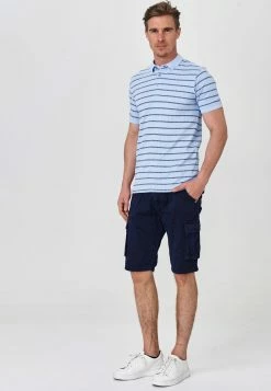Indicode Jeans Shorts Regular Broek Blixt Heren Donkerblauw -Indicode Jeans Verkoop 2023 53986b6f39b0592b6107c95a05198f1b