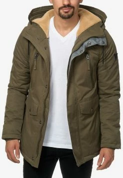 Indicode Jeans Parkas Winterparka Loaf Heren Kaki -Indicode Jeans Verkoop 2023 544670e3e1131575e8b6fcfd04d26d1d