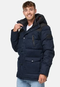 Indicode Jeans Winterjassen Winterjas Krem Heren Navy -Indicode Jeans Verkoop 2023 549ffc61820bb4694c1587c0722401a9
