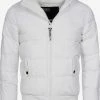 Indicode Jeans Winterjassen Winterjas Bacon Heren Wit